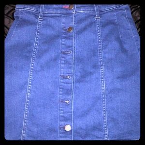 BlUE DENIM SKIRT TOMMY HILFIGER